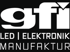 Logo gfi LED | ELEKTRONIK MANUFAKTUR